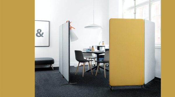 Cloison de separation a poser pour bureau Softline Floor