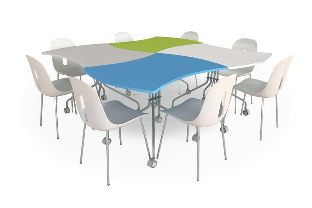 table de réunion modulable pliante ginkgo table de réunion modulable pliante ginkgo