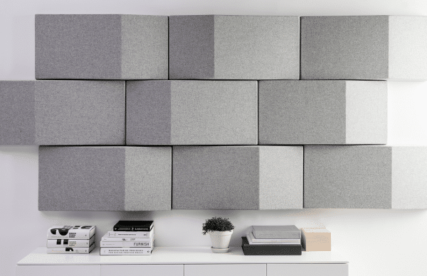 Panneaux muraux acoustiques modulables Triline