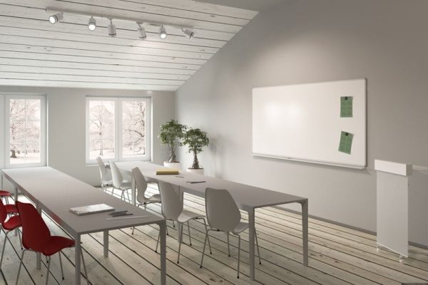Tableau blanc émaillé magnétique Uniti