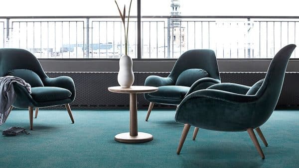 Dalle de moquette velours tufté bouclé Composure