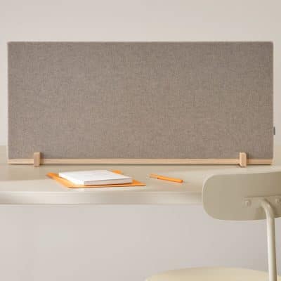 petite séparation de bureau acoustique dezibel flexible