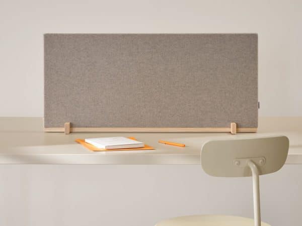 petite séparation de bureau acoustique dezibel flexible