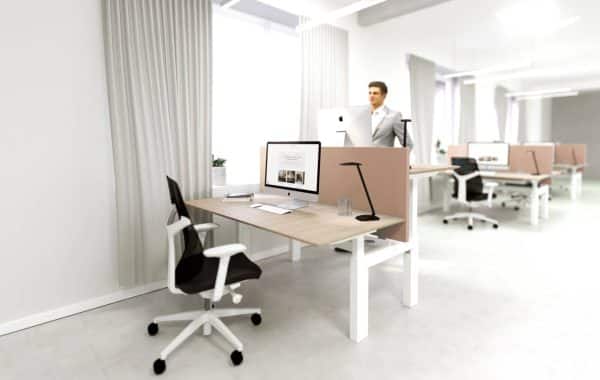 ecran de bureau acoustique dezibel duo