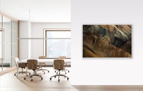 panneau acoustique mural personnalisable dezibel print