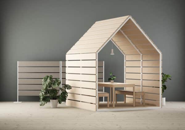 cabane acoustique de bureau barn 300