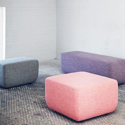 pouf contemporain opéra