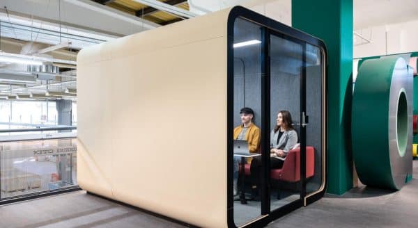 pod acoustique de bureau pour 2 à 4 personnes framery q