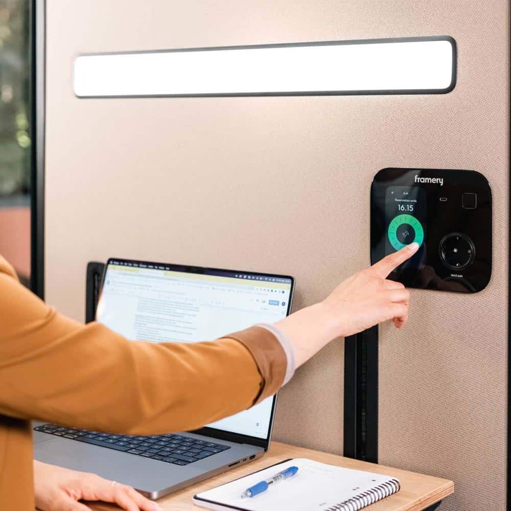 cabine acoustique connectée individuelle framery one cabine acoustique connectée individuelle framery one