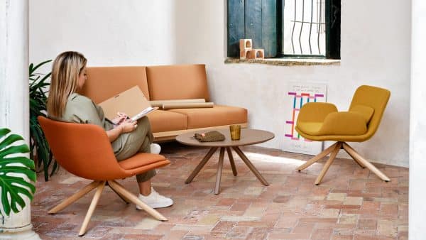fauteuil pour espaces d'attente glove lounge
