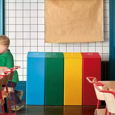 Les poubelles de tri